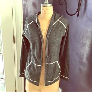 100% Cashmere  Willi Smith Zip Up